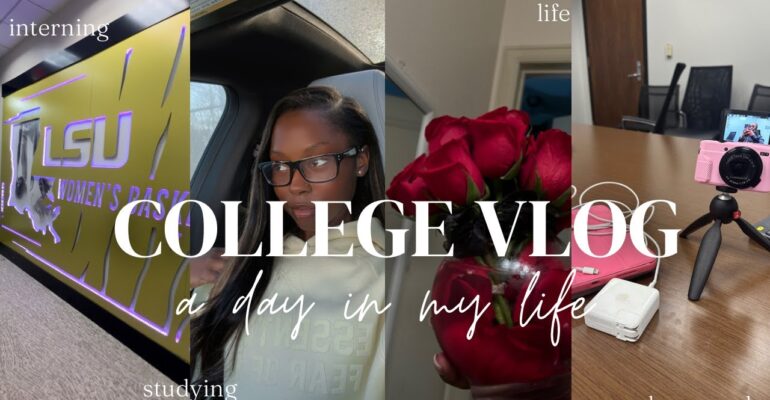 COLLEGE-VLOG-day-in-my-life-interning-sports-at-LSU